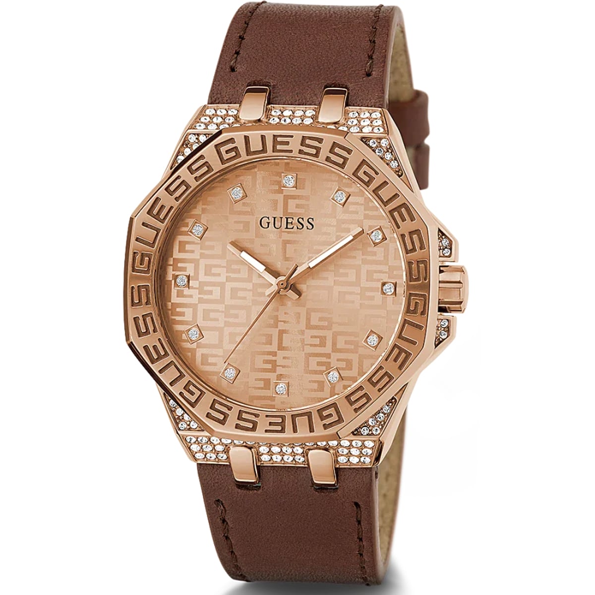 MONTRE GUESS INSIGNIA FEMME CUIR